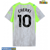 Manchester City Rayan Cherki #10 3rd trikot Frauen 2025-26 Kurzarm